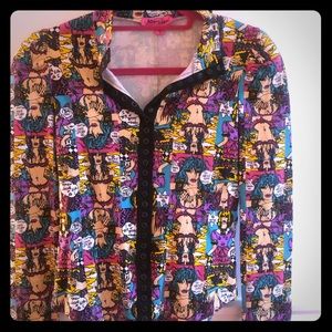 Rare Betsy Johnson comic top